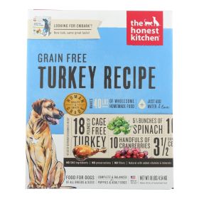 The Honest Kitchen Embark - Grain Free Turkey Dog Food - 10 Lb. The Honest Kitchen Embark - Grain Free Turkey Dog Food - 10 Lb.